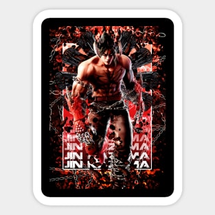 Tekken Jin Kazama Sticker